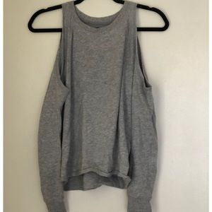 Victoria’s Secret open shoulder workout top